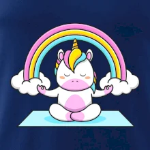 Yoga jednorožec - dúha