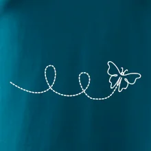 Dráha letu motýľa - slučka