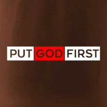 Put God first obdĺžnik