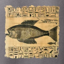 Egyptské hieroglyfy ryba