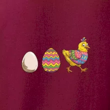 Evolúcia vajíčka - veľká noc - sliepka