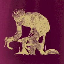 Cestná cyklista predok