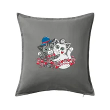 Mačky v objatí (Pecka design)