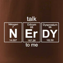Talk nerdy - periodická tabuľka