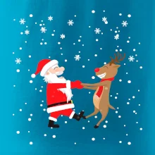 Tancujúci Santa a sob