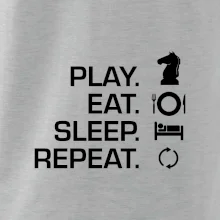 Eat sleep play - šach Eat sleep play - šach