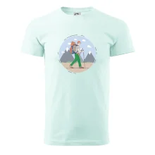 Farebný párový motív na hory