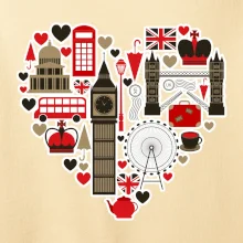 Britské srdce - objekty