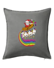 Santa a jednorožce (Pecka design)