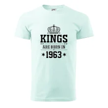 Kings are born in 1963
