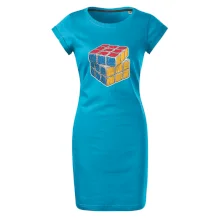 Rubikova kocka kreslená