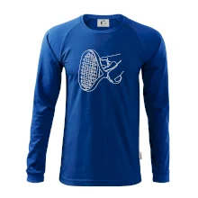 Tenisová raketa jedným ťahom