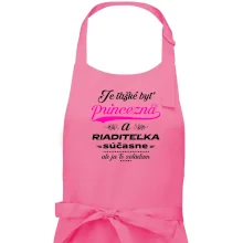 Je ťažké byť princezná riaditeľka