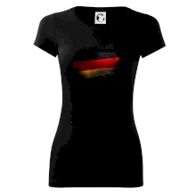 Nemecká vlajka ohryzaná Nemecká vlajka ohryzaná