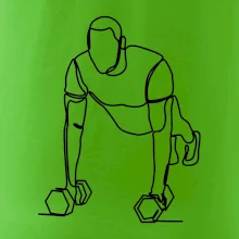 Tréner fitness jedným ťahom