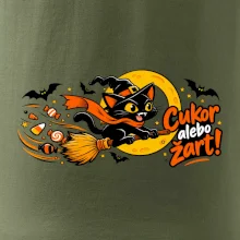 Cukor alebo žart - čierna mačka na metle