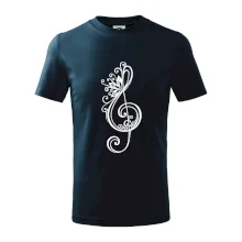 Husľový kľúč kvety Husľový kľúč kvety