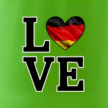 Love Nemecká vlajka