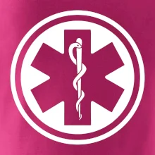 Rescue logo samostatné guľaté