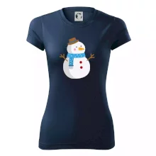 Snehuliak so šálom Snehuliak so šálom