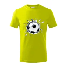 Futbalová lopta v triku Futbalová lopta v triku