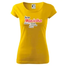 Som manželka takže...