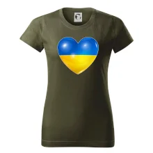 Ukrajina srdce vlajka Ukrajina srdce vlajka