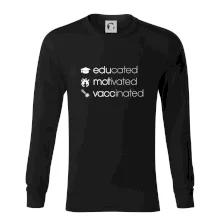 Educated motivated vaccinated Educated motivated vaccinated