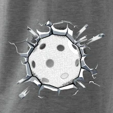 Florbal lopta v triku