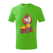 Baník ťaží Bitcoiny