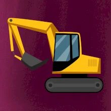 Bager bez nápisu z boku