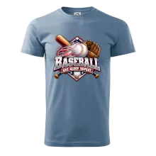 Baseballová pálka s rukavicou eat sleep repeat