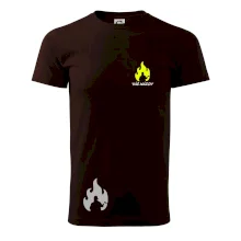 Hasiči - oheň - Váš názov - Prsník + chrbát