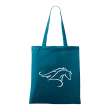 Kôň - bežiaci silueta hlavy