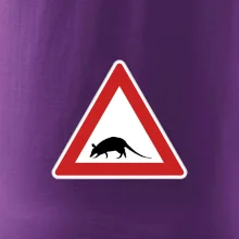 Dopravná značka - krysa