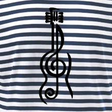 Husľový kľúč gitara