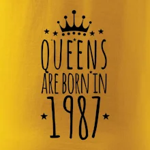 Queens are born in 1987 Queens are born in 1987