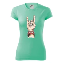 Rocková ruka s náramkom