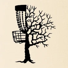 Disc golf pozor strom Disc golf pozor strom