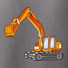 Bager bez nápisu oranžový