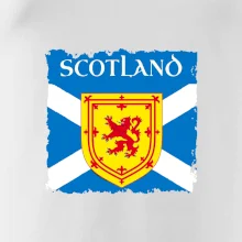 Škótska vlajka s erbom leva
