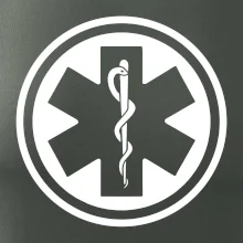 Rescue logo samostatné guľaté