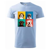 Psi šteňatá koláž