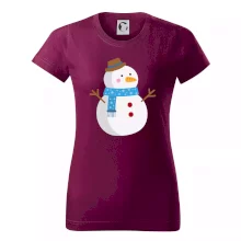 Snehuliak so šálom