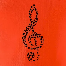 Husľový kľúč z nôt Husľový kľúč z nôt