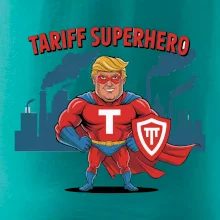 Tariff Superhero Trump