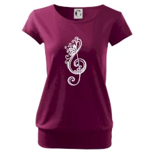 Husľový kľúč kvety Husľový kľúč kvety