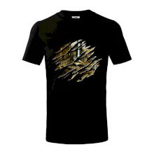 Roztrhnuté triko - hodinový strojček