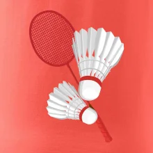 Bedminton - pálka a košík