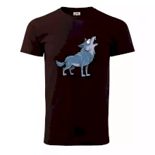 Parové tričko - Vlk a mesiac